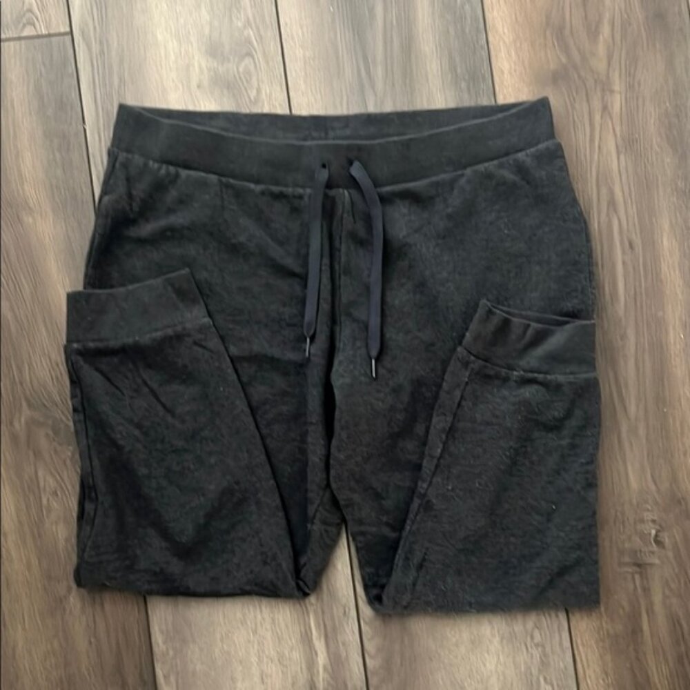 Victoria's Secret Charcoal banded bottom sweats XL